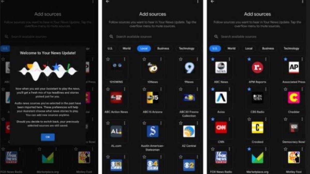 Cara gunakan fitur bacakan berita di Google Assistant.
