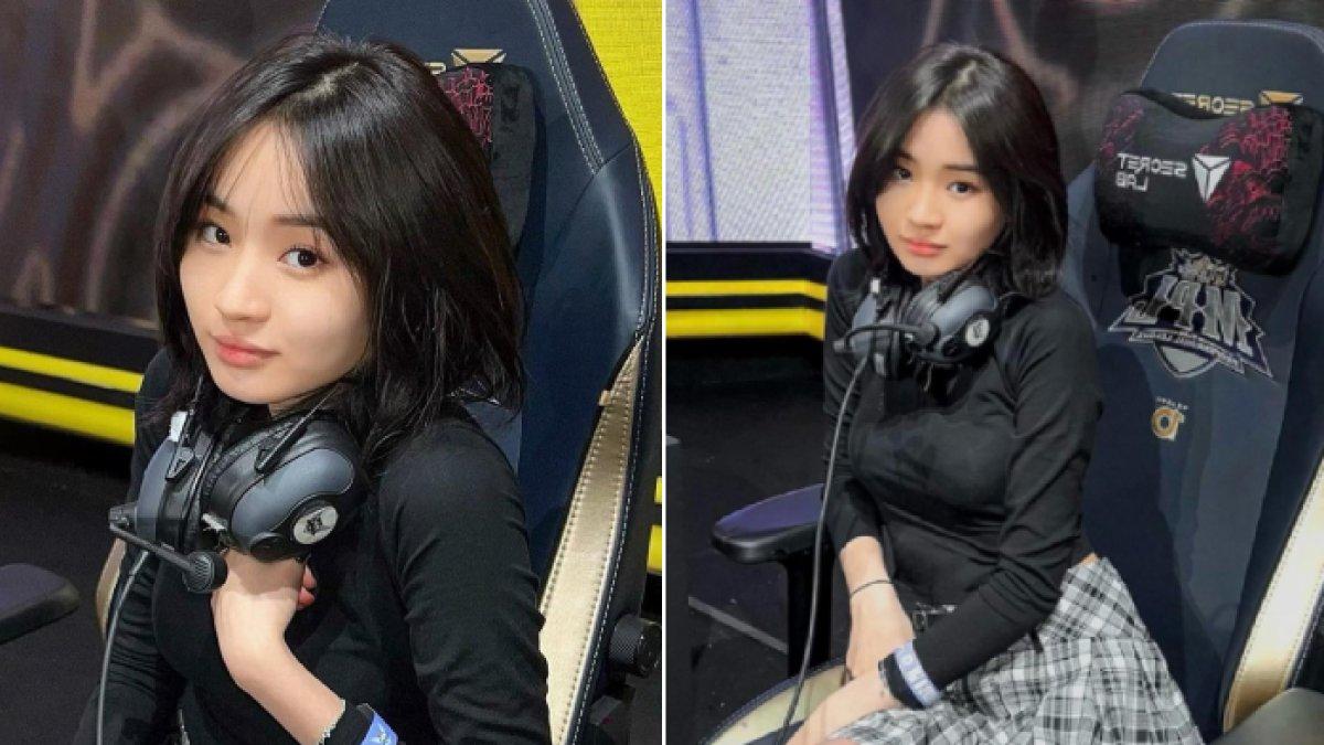 Catherine Alicia atau Catheez, gamer dan konten kreator yang kini jadi komedian.