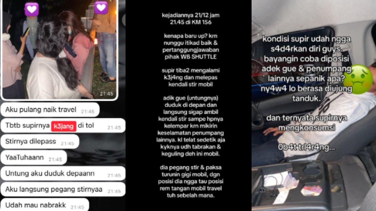 Cerita penumpang travel soal sopir yang mendadak kejang
