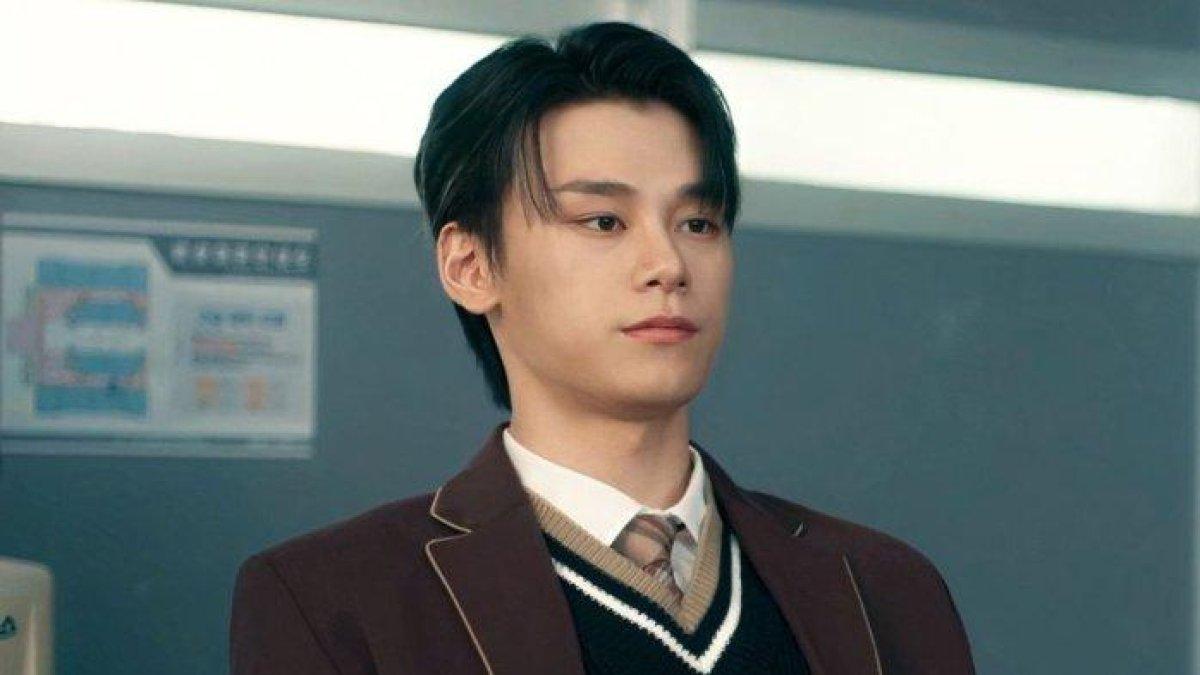 Cha Woo Min dalam drama Study Group.