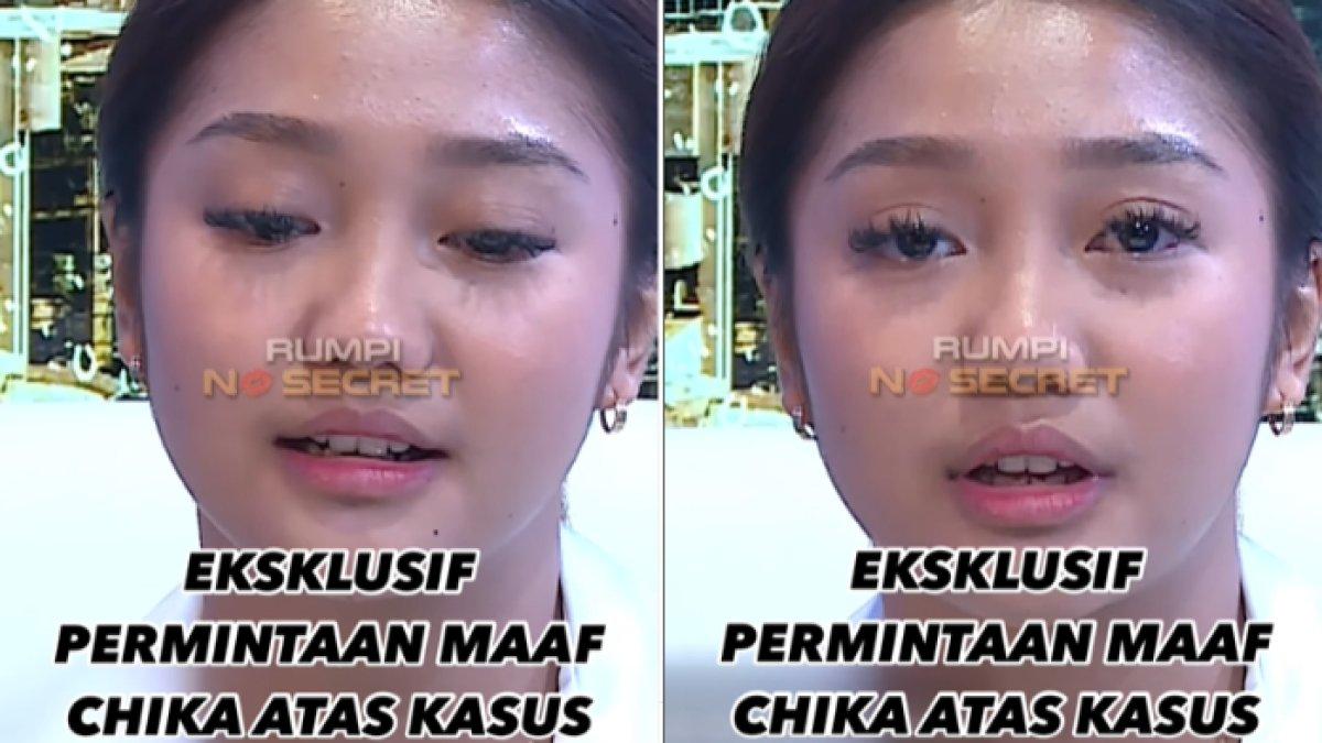 Chandrika Chika mengucapkan permohonan maaf
