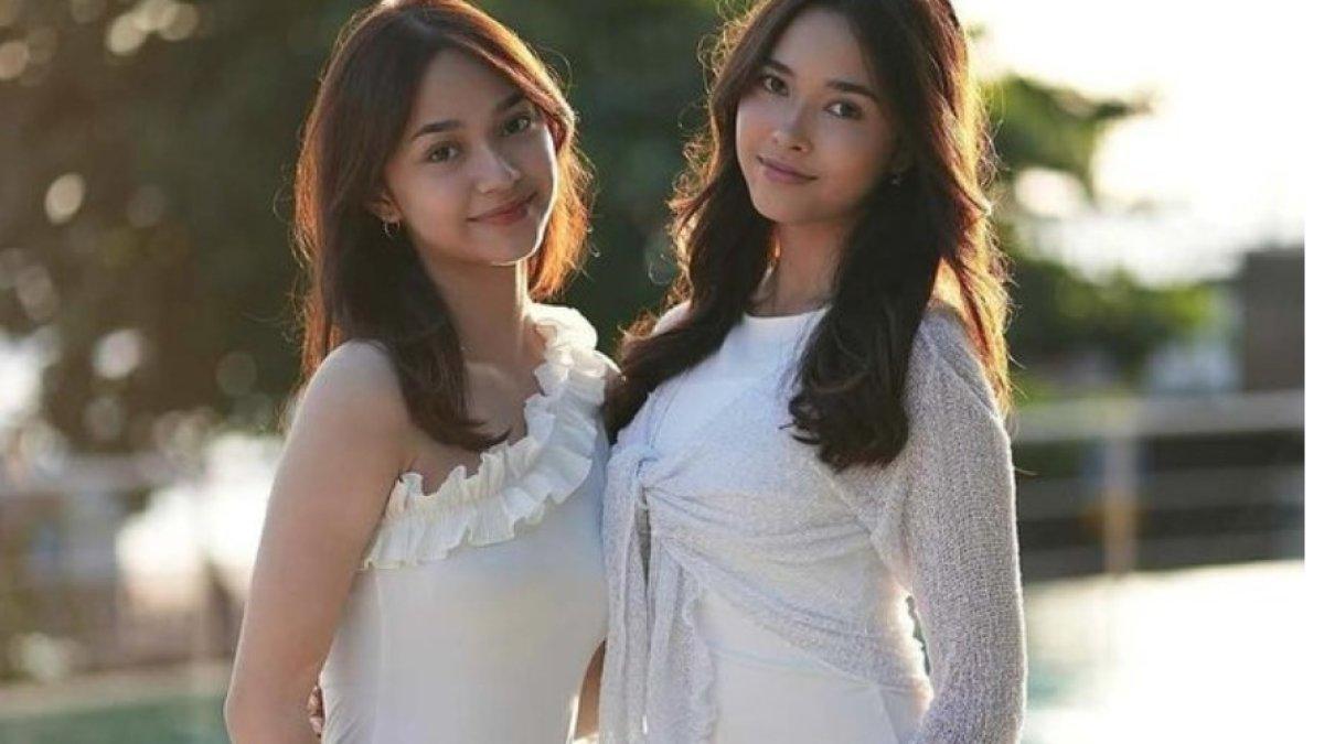 Chanella dan Sydney memiliki paras wajah yang sama-sama cantik keturunan dari orang tuanya.