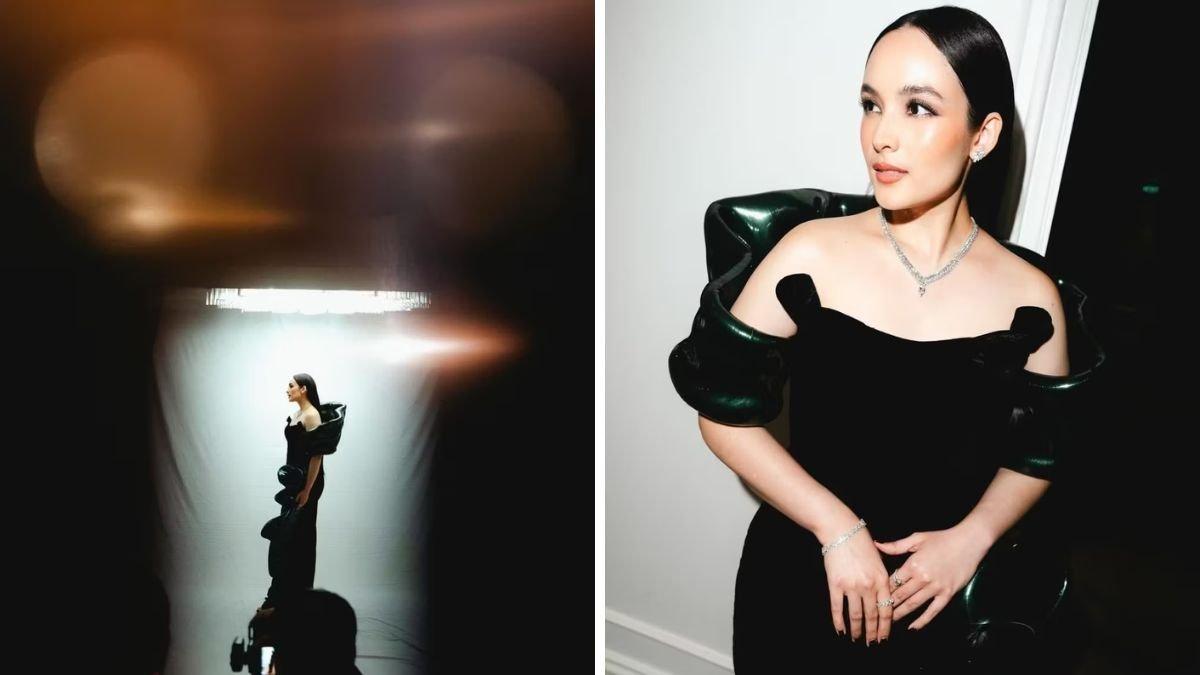 Chelsea Islan kenakan gaun karya dari desainer Adeline Ester