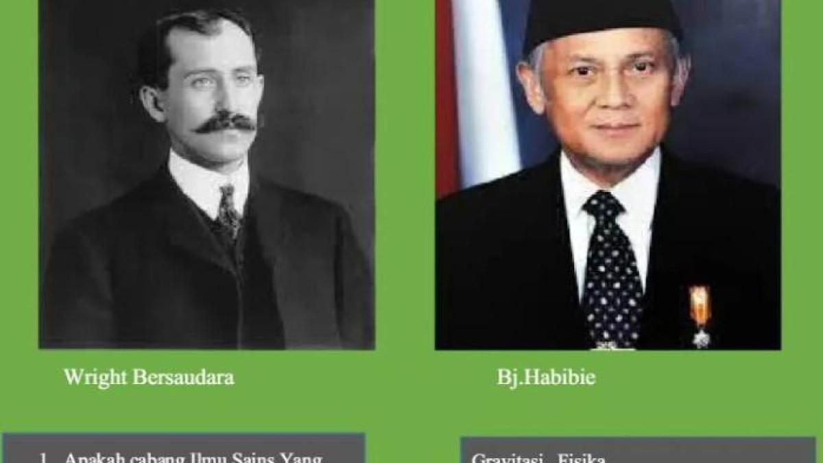 Contoh poster Wright bersaudara & B. J. Habibie (Scribd)