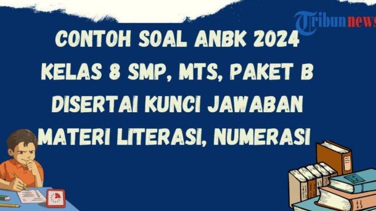 Contoh soal ANBK 2024 untuk kelas 8 SMP