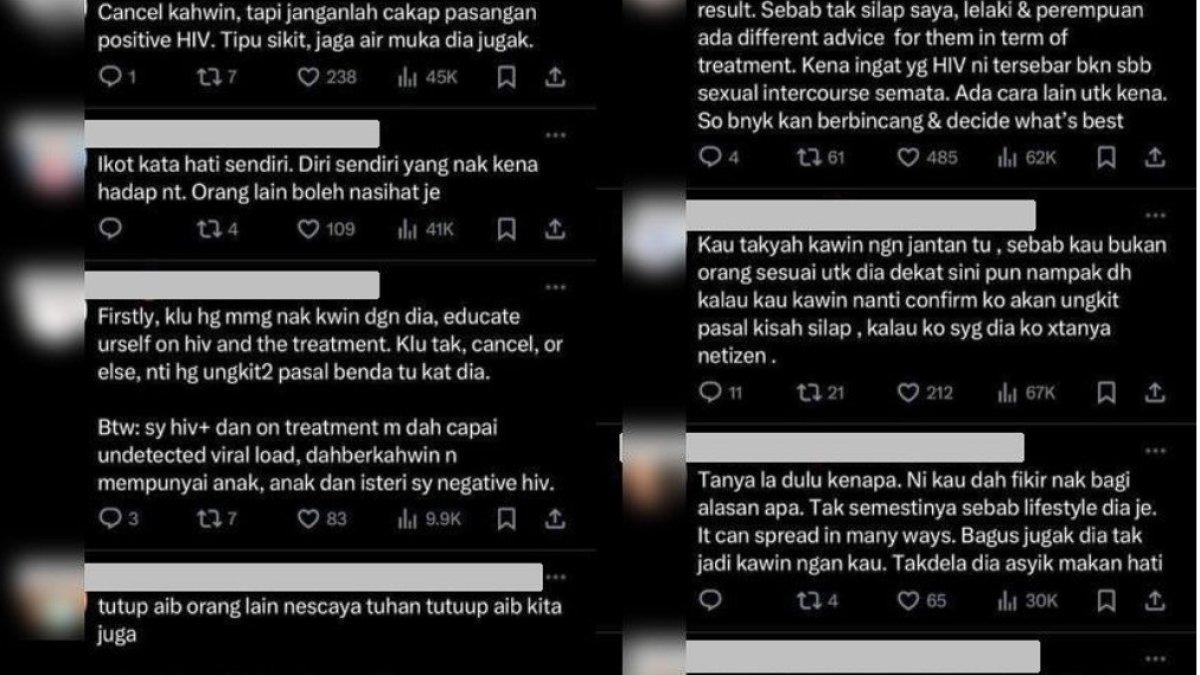 Curhatan wanita itu pun langsung dibanjiri komentar para warganet.
