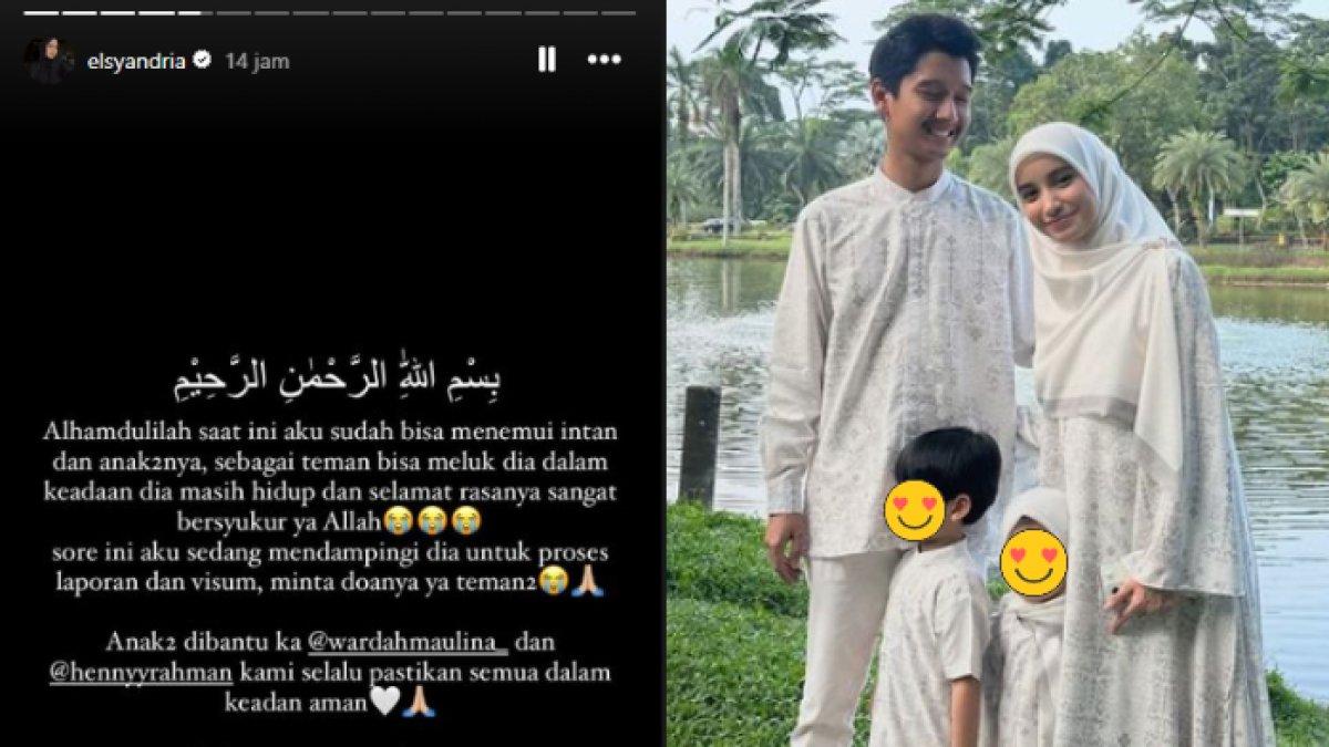 Cut Intan Nabila dan anak-anak selamat