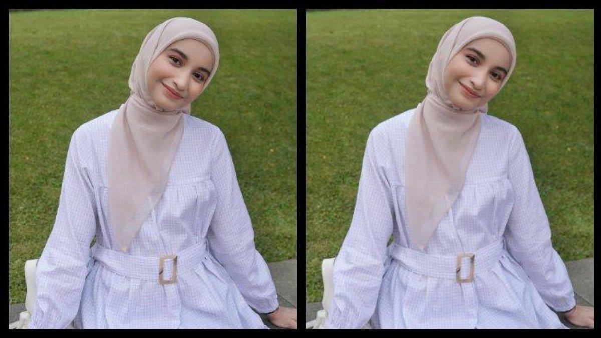 Cut Intan Nabila kini sedang menenangkan diri.