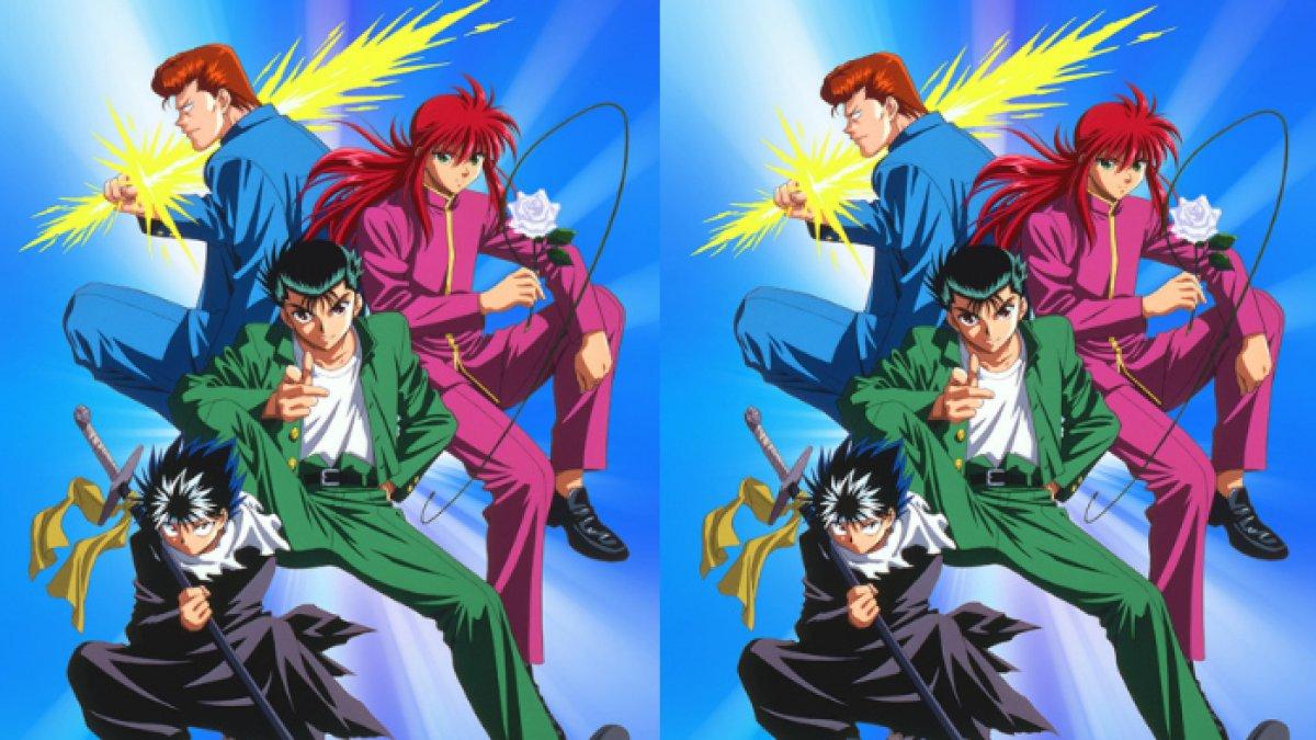 Deretan anime genre martial arts, termasuk Yu Yu Hakusho: Ghost Files