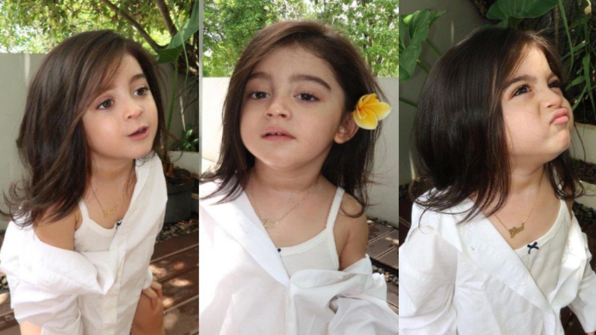 Baby Guzel, anak Ali Syakieb dan Margin Wieheerm dijuluki bayi tercantik