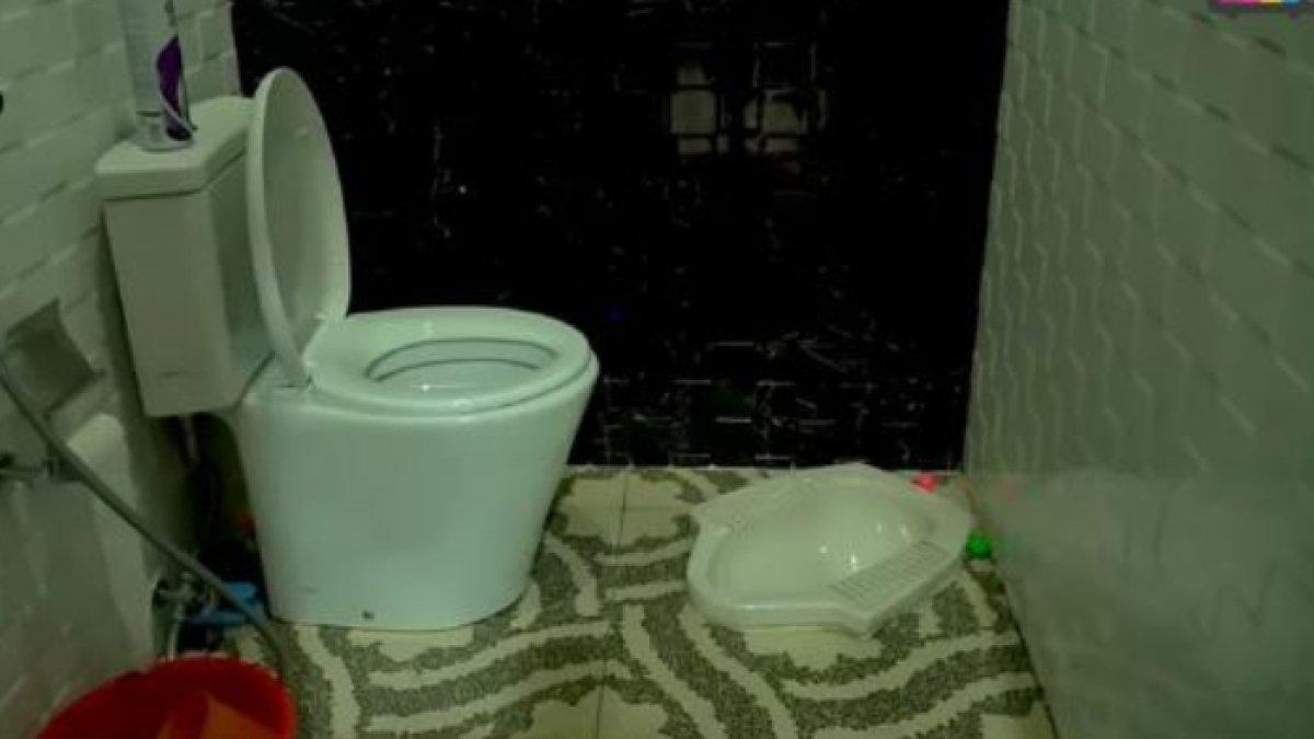 Desain unik toilet di rumah Ayu Ting Ting