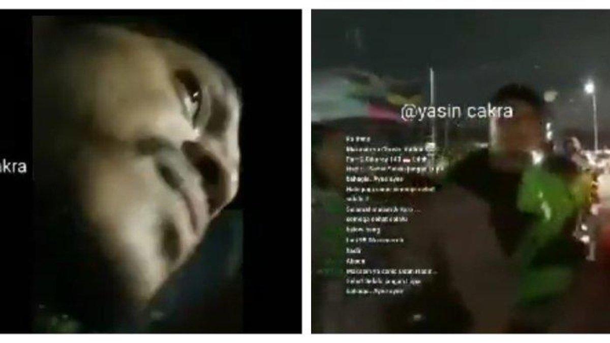 Detik-detik hp Youtuber Railfans dijambret saat live di Pasar Senen.