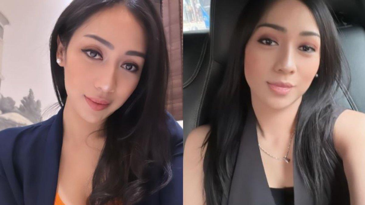 Dewi Andarini memiliki wajah yang cantik
