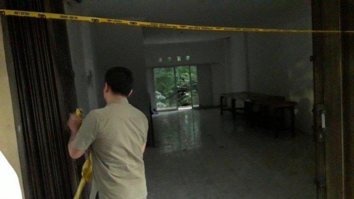 Di bangunan ruko kosong inilah, gadis berinisial FW (21) dibunuh oleh kekasihnya sendiri berinisial RA