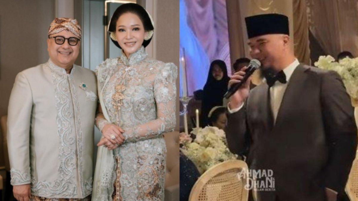 DHANI KELUAR MILIARAN - Tak kalah dari Irwan Mussry, Ahmad Dhani juga gelontorkan miliaran untuk acara Ngunduh Mantu Al Ghazali.