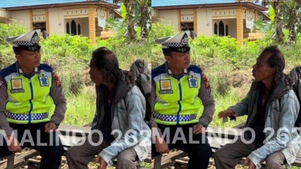 Dikira ODGJ, pria ini ternyata intel lagi menyamar