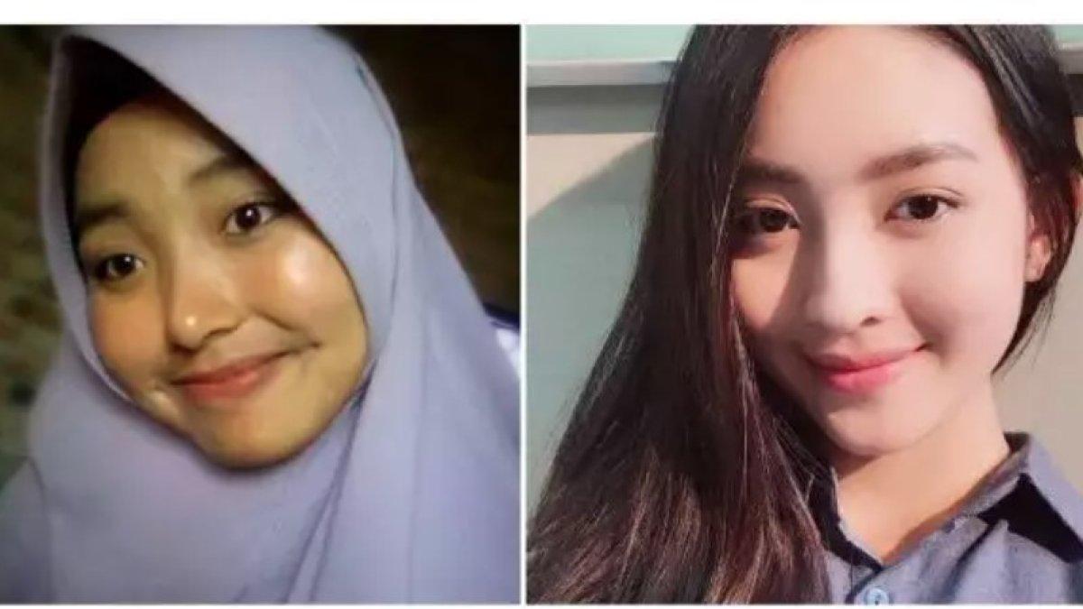 Dilihat di potret ini, meski Ida mengenakan hijab, tapi raut wajahnya masih terlihat sangat mirip dengan Natasha Wilona.