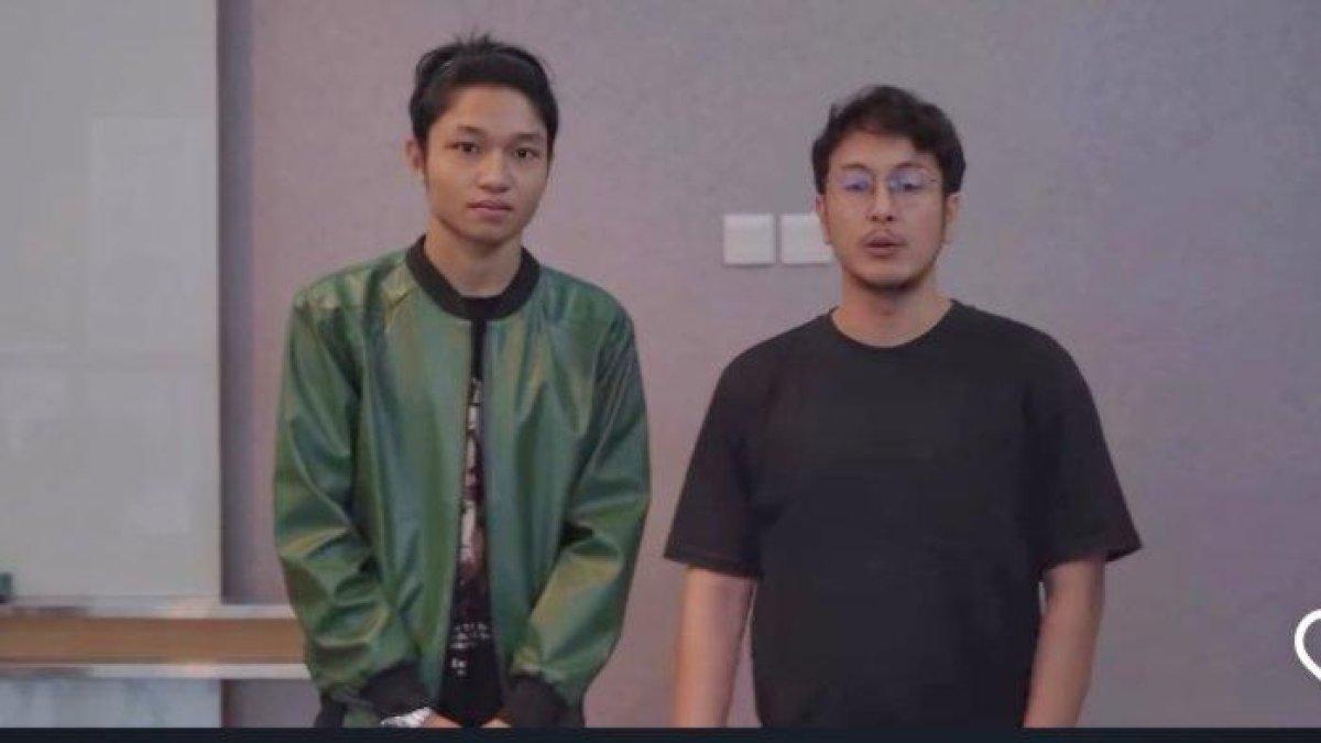 DIMAS MINTA MAAF - Dimas Anggara akhirnya meminta maaf usai menampar Kisha Alvaro di lokasi syuting.