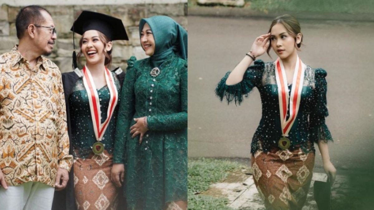 Dinar Salsa menyelesaikan kuliah S1-nya di LSPR
