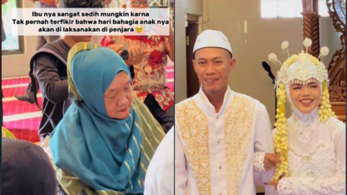 Disaksikan oleh keluarga dan petugas kepolisian