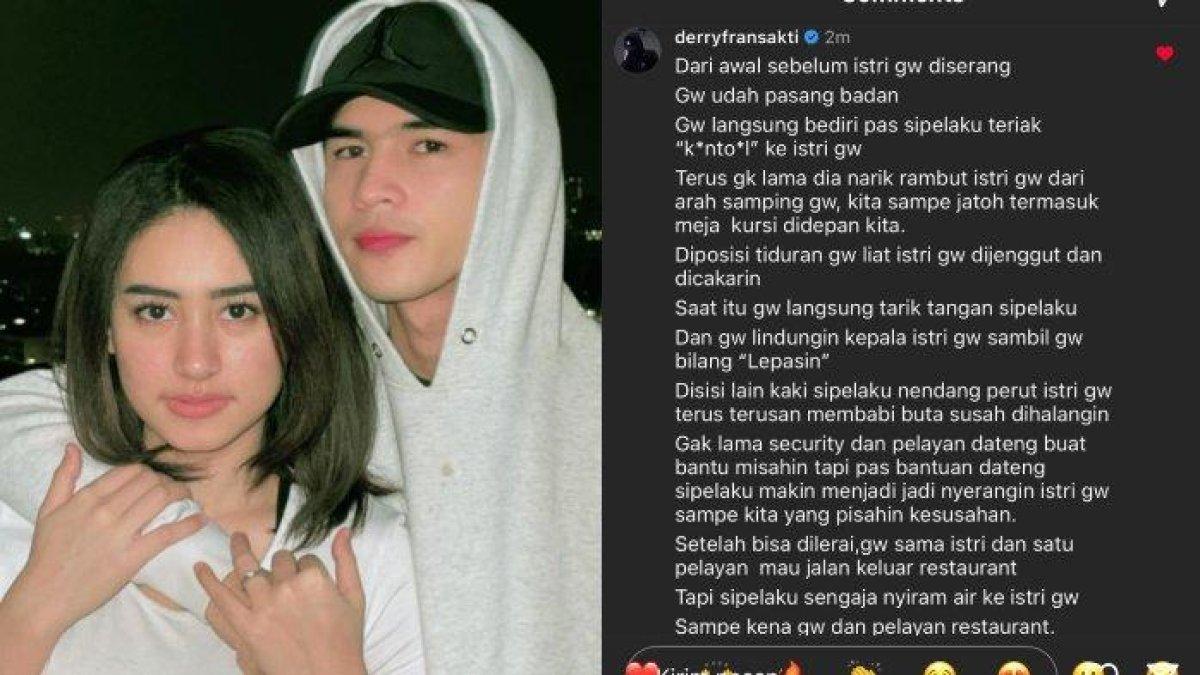 Dituding tak bela sang istri, Afifah Riyad di hadapan mantan hingga istrinya babak belur, Derry Fransakti beri pembelaan