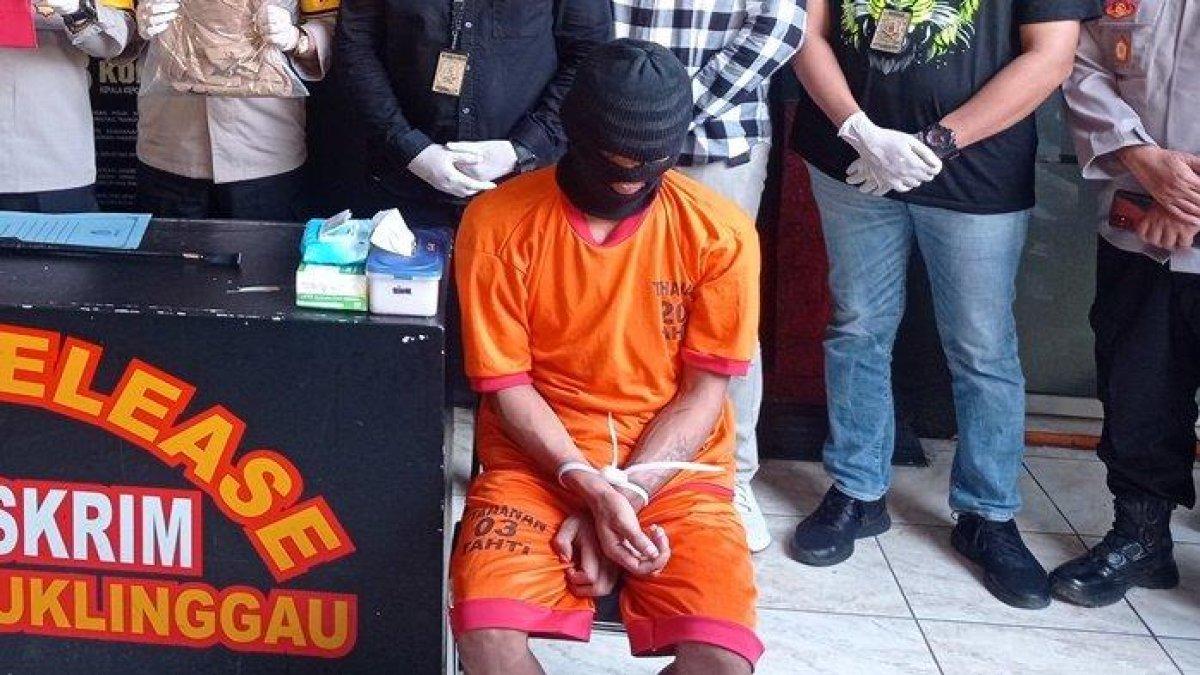 Doni Romadon (24 tahun) tersangka pembunuhan nenek Ayuning.