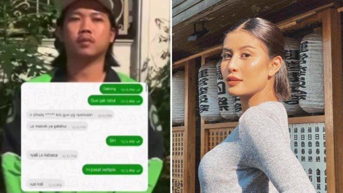Driver ojol yang ancam Awkarin sudah minta maaf