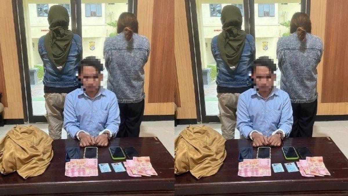 Dua wanita korban perdagangan orang melalui aplikasi kencan MiChat diamankan Tim Satgas Gakkum TPPO Polda Sulawesi Tenggara (Sultra).