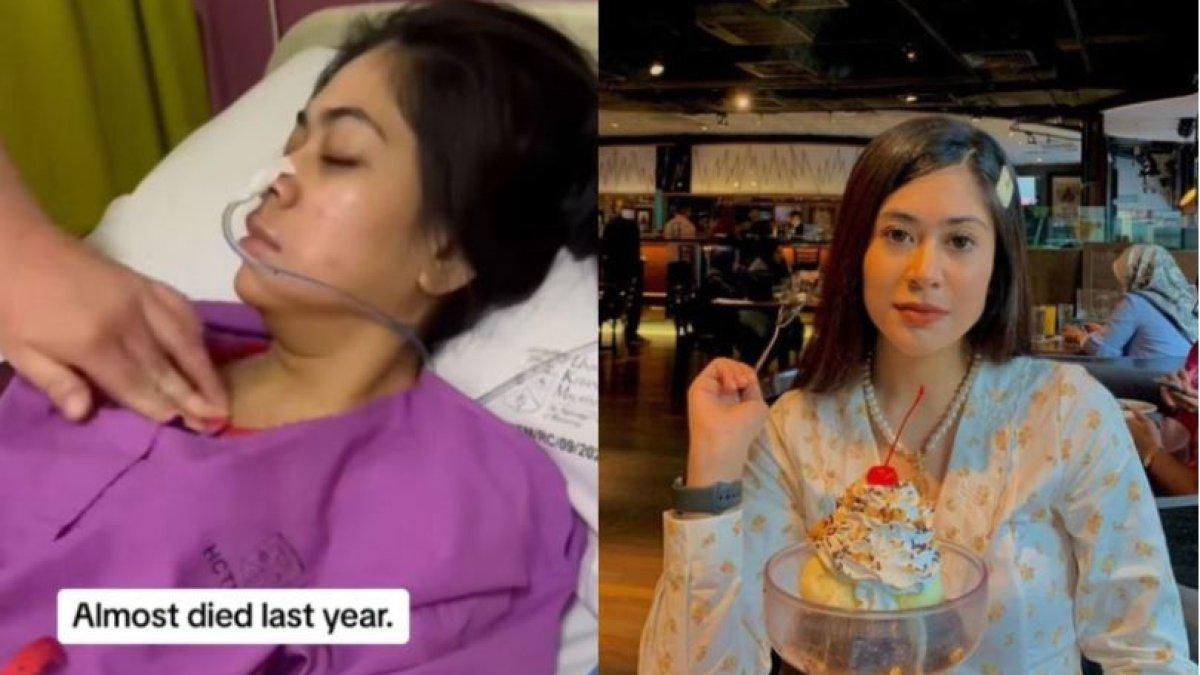 Ellysha yang berprofesi sebagai pramugari