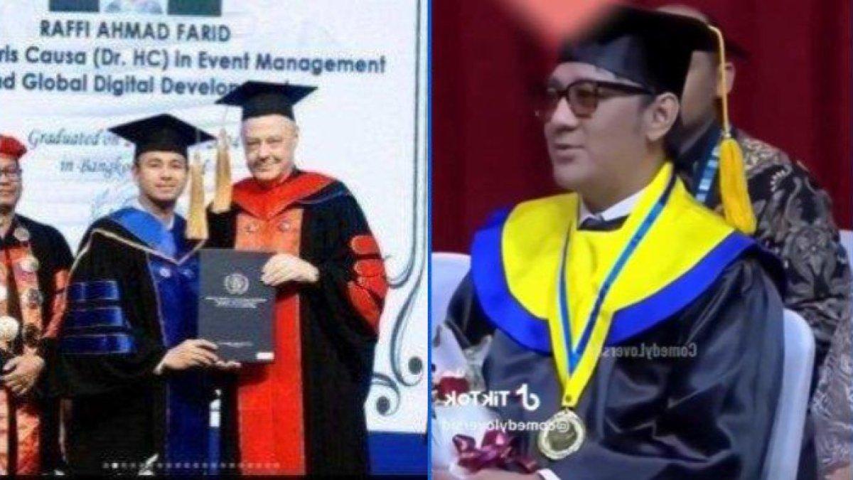 Andre Taulany diduga menyindir Raffi Ahmad soal gelar Doktor HC