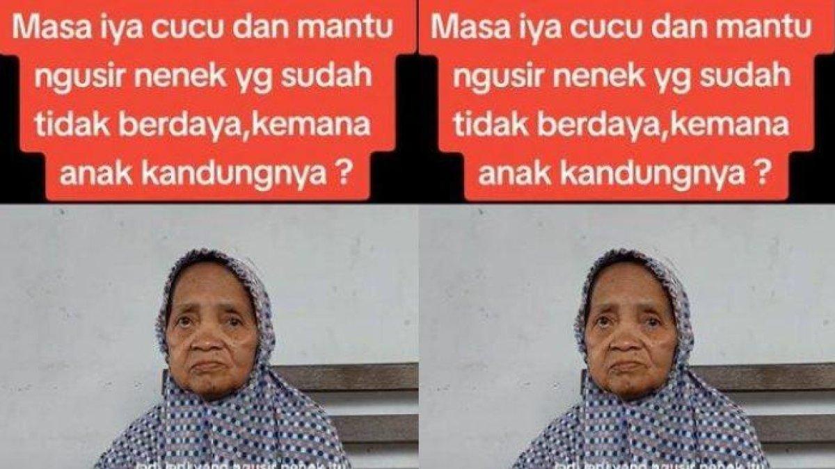 Eni Susilawati yang diusir cucu dan menantunya