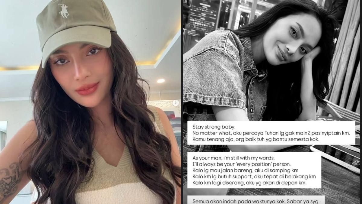 BERI DUKUNGAN KEKASIH - Erica Carlina hamil 9 bulan dengan pria lain, DJ Bravy beri dukungan untuk kekasih: aku masih setia.