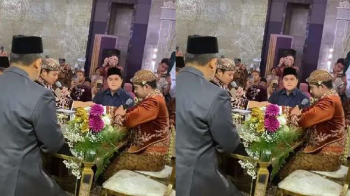 Erick Thohir Jadi Saksi Nikah Chand Kelvin dan Dea Sahirah