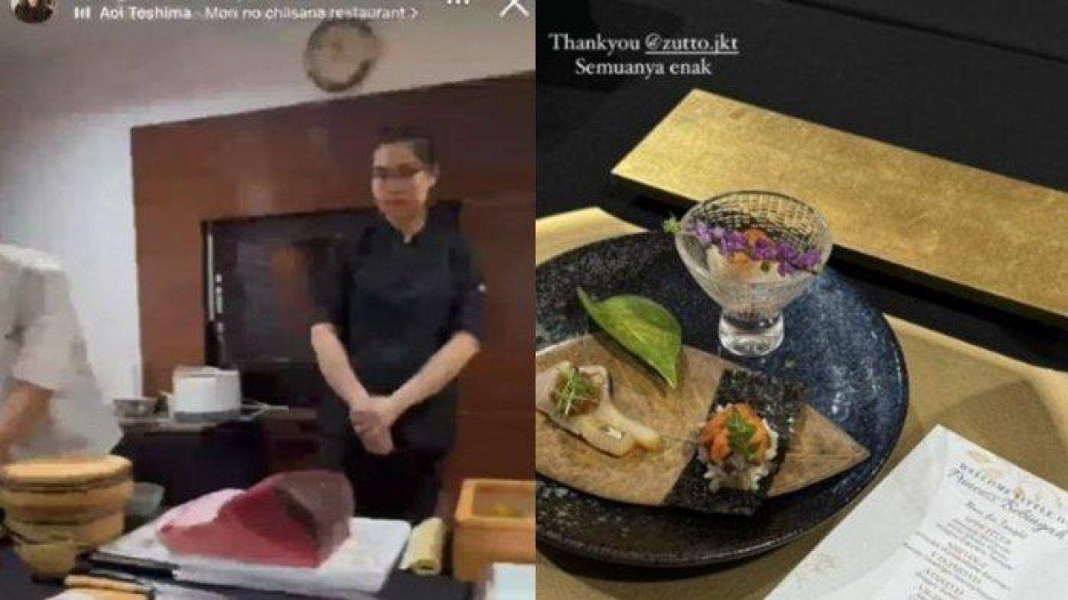Erina Gudono pamer panggil chef ke rs jadi sorotan.