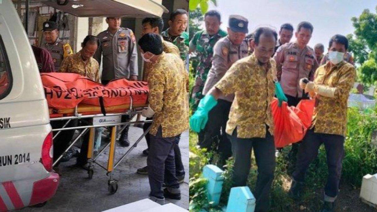 Evakuasi kakek di Gresik meninggal saat ziarah ke makam