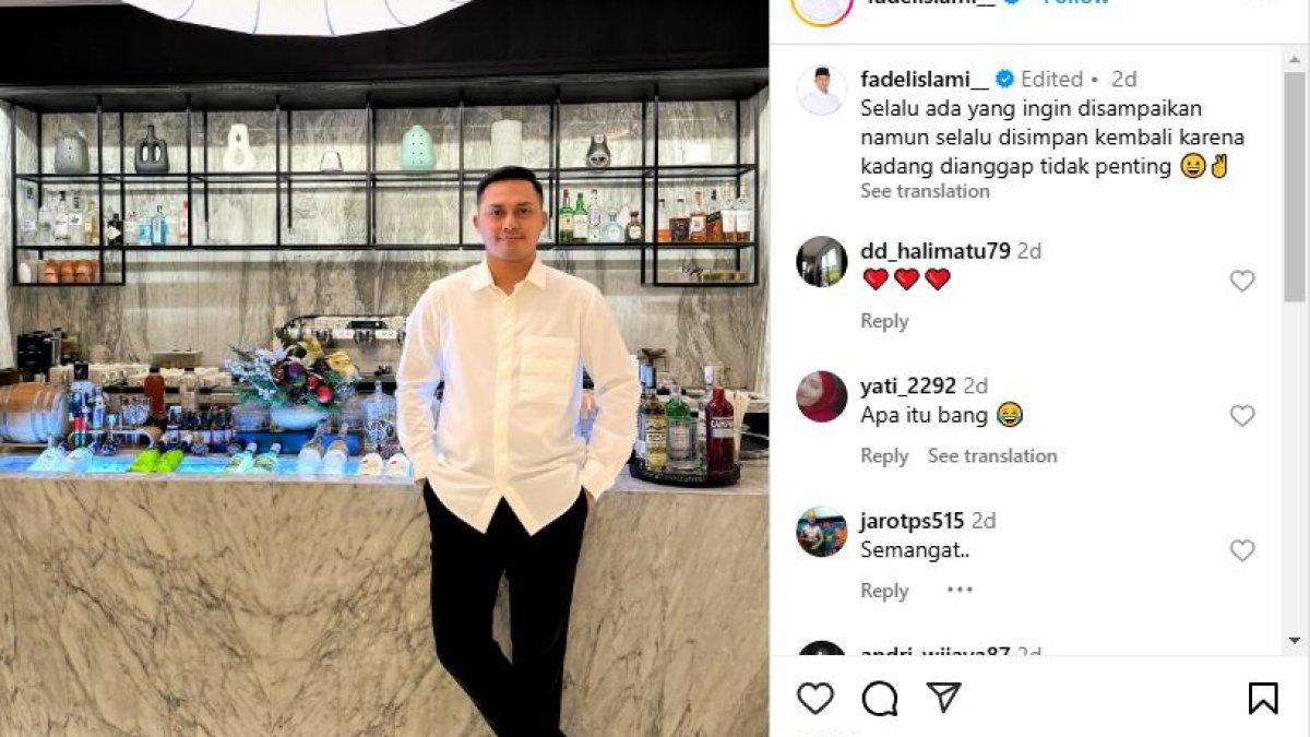 Fadel Islami tiba-tiba singgung soal nasibnya yang merasa kerap dianggap tak penting.