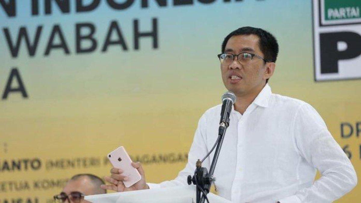 Faisol Riza di kantor DPP PKB.