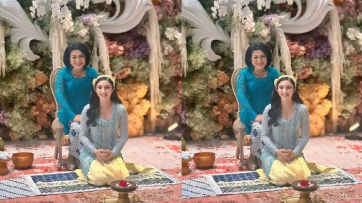 Febby Rastanty cantik dalam balutan kebaya tradisional