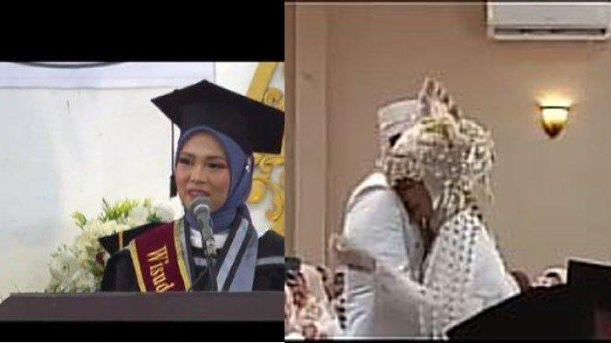 Fianolita Purnaningtias, wisudawan di Sumenep yang viral dinikahi dosen 3 hari setelah wisuda