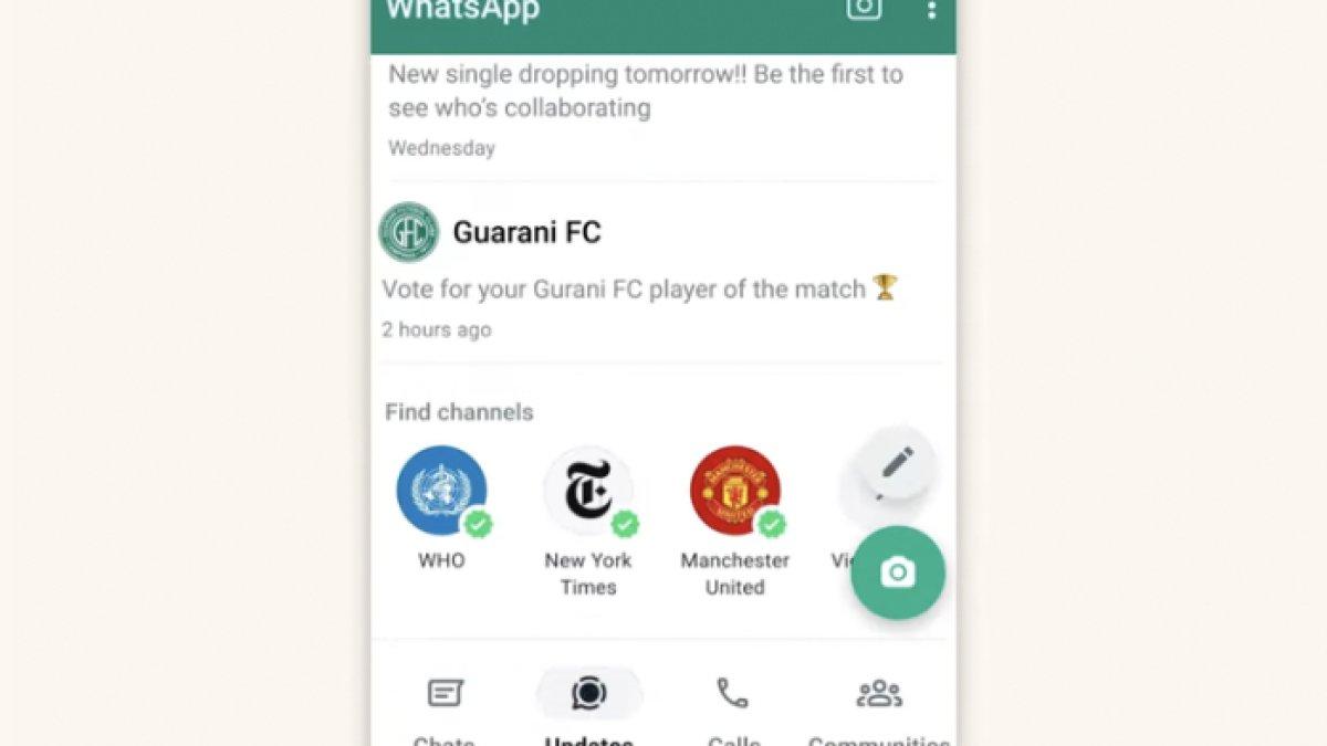 Fitur baru saluran atau channel di WhatsApp