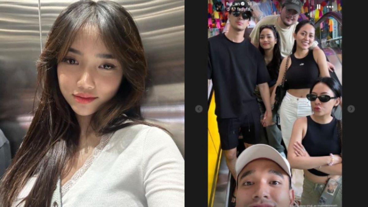 Fuji membagikan beberapa momen liburannya di Thailand.
