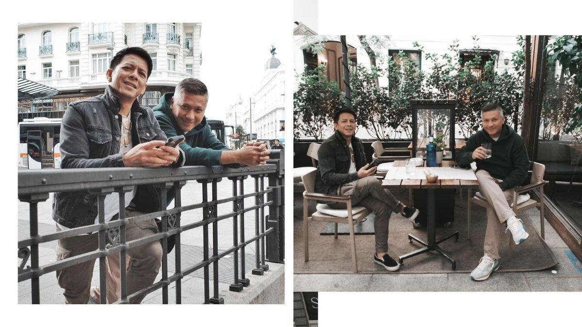 Gading dan Ariel Noah tengah liburan bersama
