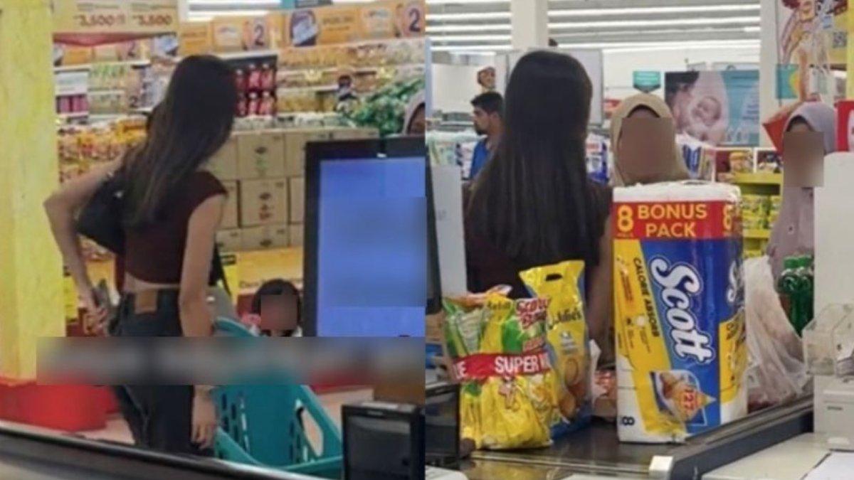 Gadis tersebut mengaku senang