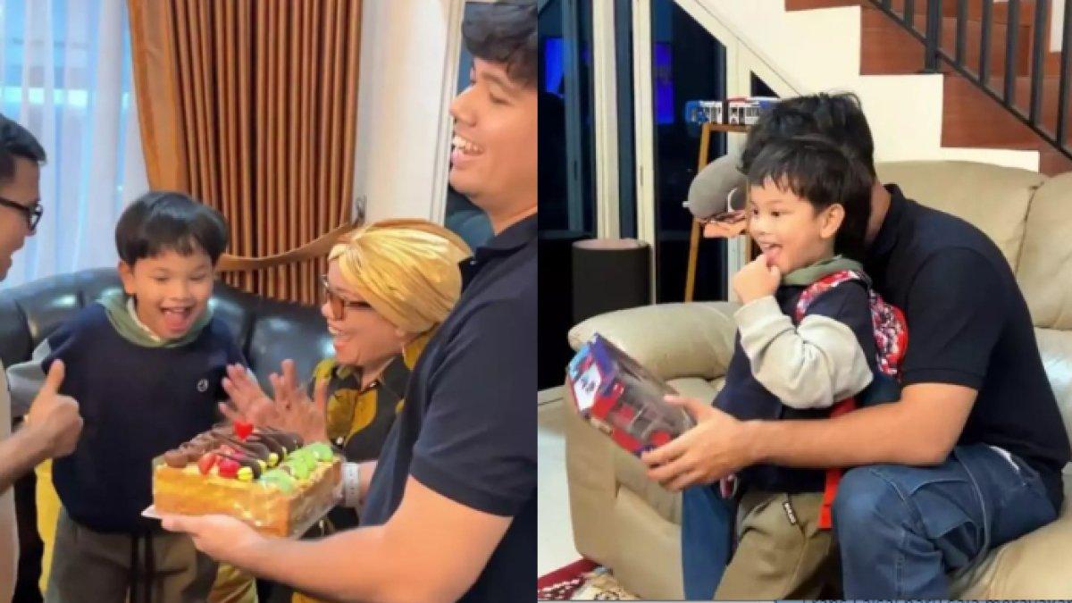 Gala Sky antusias rayakan ultah Frans Faisal