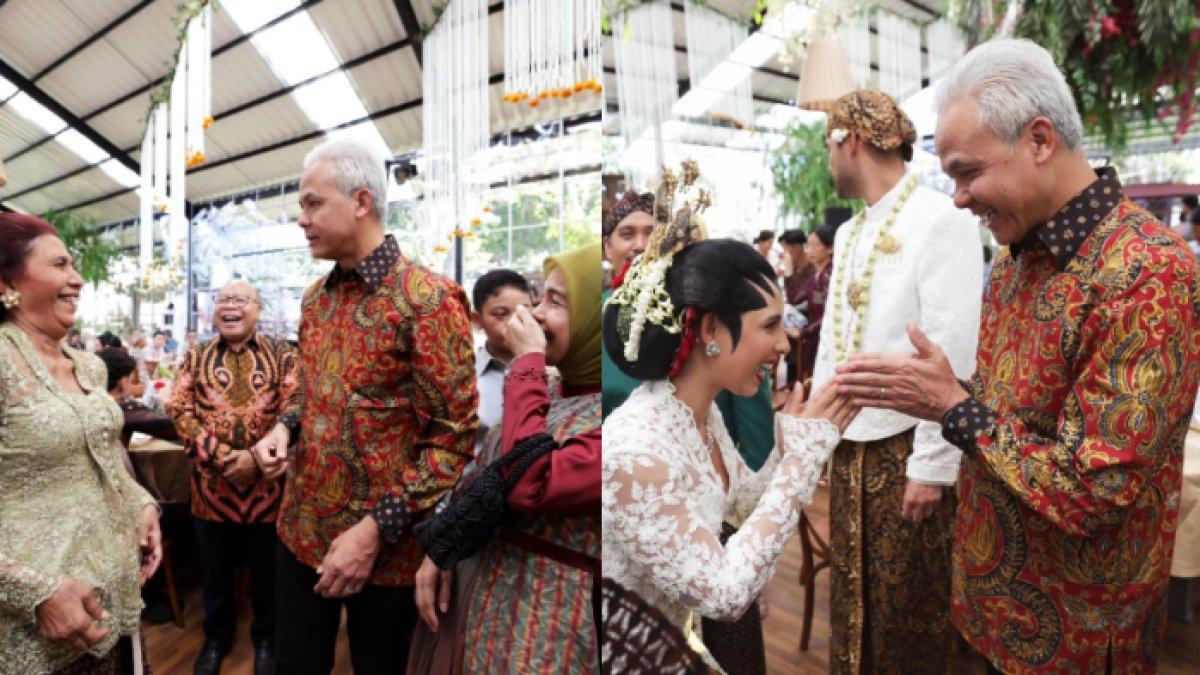 Ganjar Pranowo hadiri pernikahan Nadine Kaiser dan Geoffrey Alain Gerald