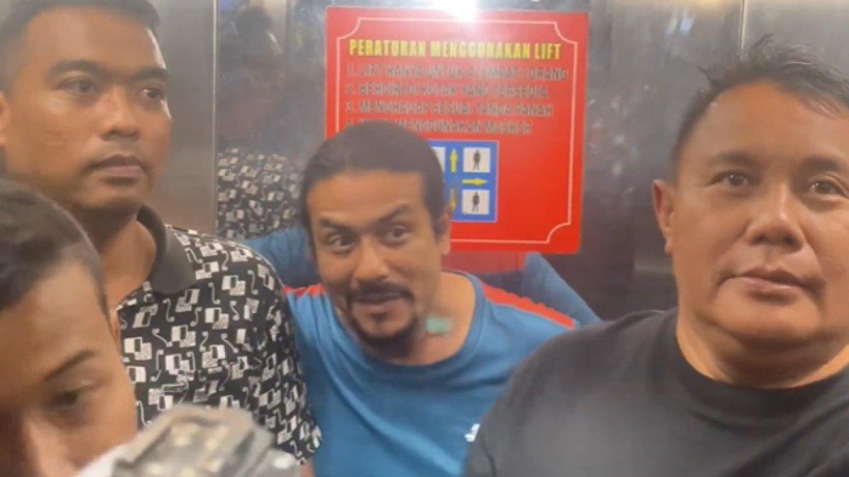 Gathan langsung ditahan oleh pihak kepolisian