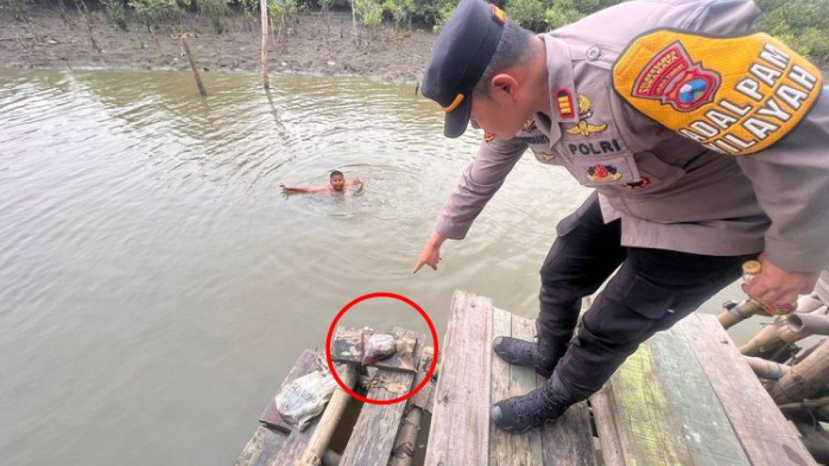 Geger penemuan potongan payudara di Adventure Land Romokalisari, Surabaya, Kamis (7/12/2023).
