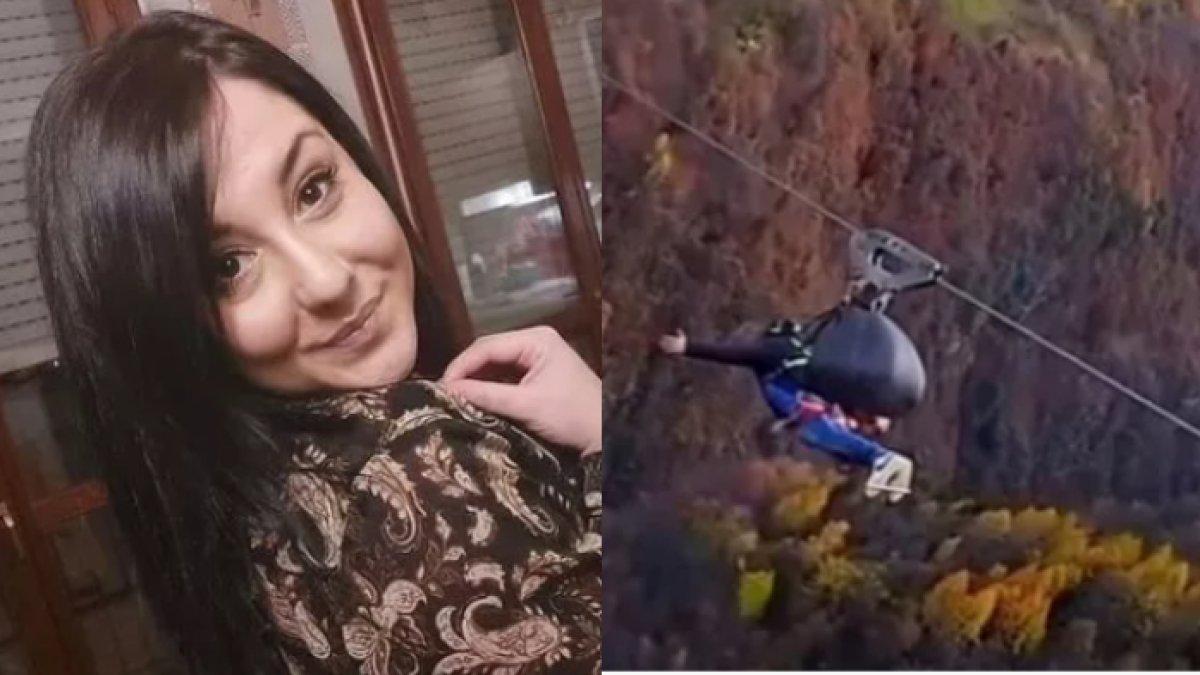 Ghizlane Moutahir jatuh saat berada di ketinggian lebih dari 60 kaki dan tewas dari zip line berkecepatan 75mph.