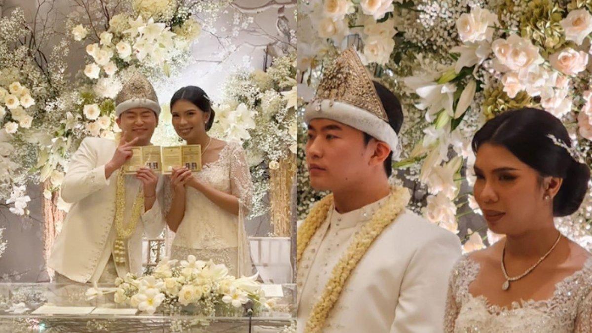 Glory kini resmi jadi suami Rachell.