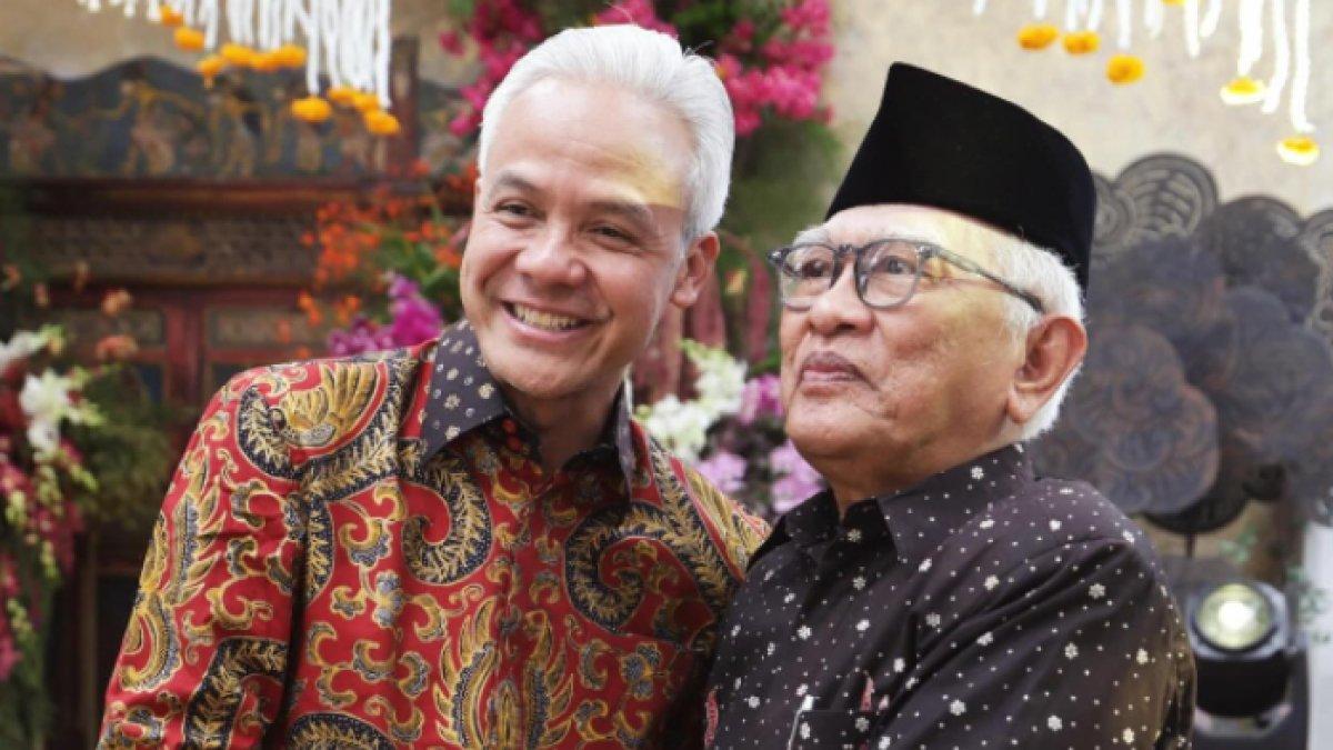 Gus Mus hadiri pernikahan Nadine Kaiser dan Geoffrey Alain Gerald